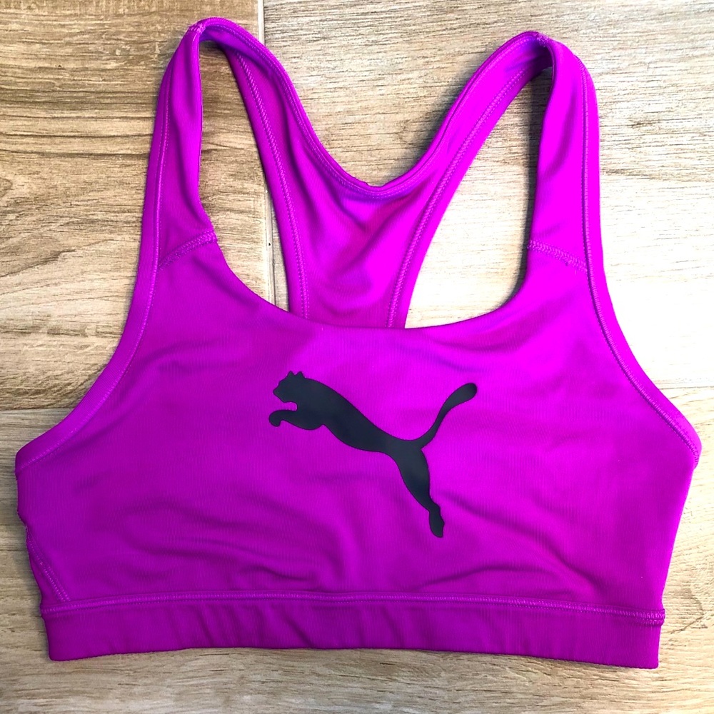 Magenta Puma 4Keeps Sports Bra